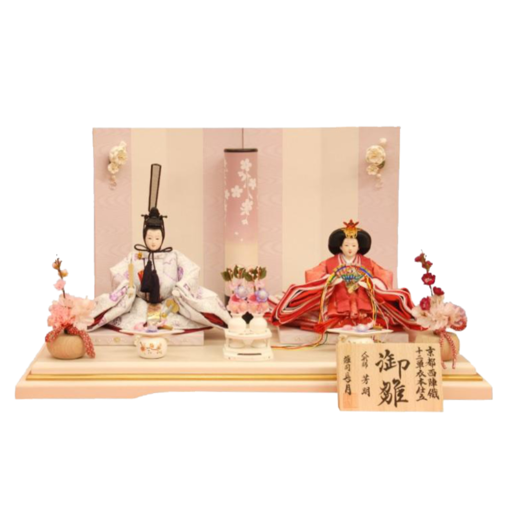 長月　人形師芳明作　親王飾り