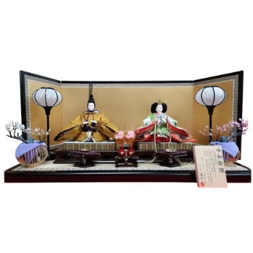 小野島久佳作　令和親王飾り